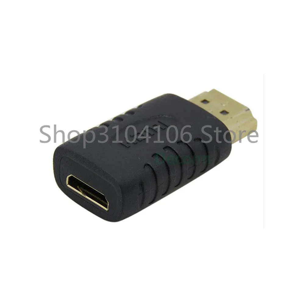 Conector macho a Mini HD hembra, compatible con HD chapado en oro, adaptador convertidor de TV HD, HDTV - imagen 5