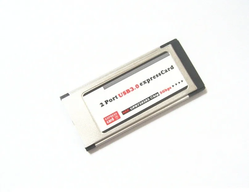 Adaptador de tarjeta Express a USB 3,0, convertidor de tarjeta de 34 MM, PCMCIA Dual de 5 Gbps, 2 puertos para Chip NEC - imagen 2