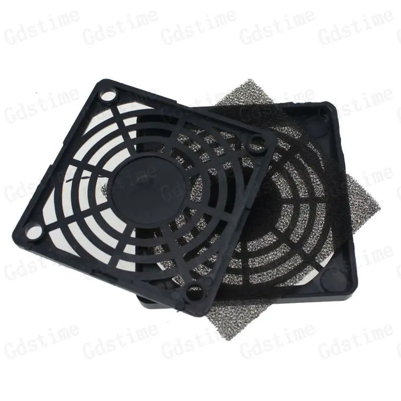 Gdstime-funda a prueba de polvo, 50 piezas, 60mm, filtro de rejilla para ventilador de 6cm y 2,4 pulgadas, cubierta de plástico - imagen 3