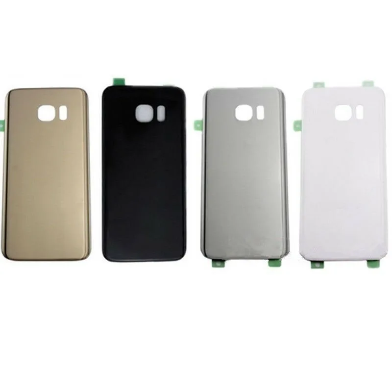 Carcasa trasera de cristal para Samsung Galaxy S7 edge G935F, cubierta de batería, reemplazo de puerta con/sin marco de lente de cristal de cámara trasera - imagen 4
