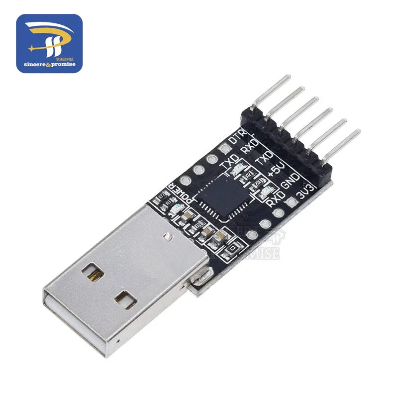 Módulo UART CP2102 de 5 pines, convertidor de serie STC, reemplazo del Módulo adaptador FT232, alimentación de 2,0 V/5V para Arduino, USB 485 a TTL 232, 3,3 - imagen 3