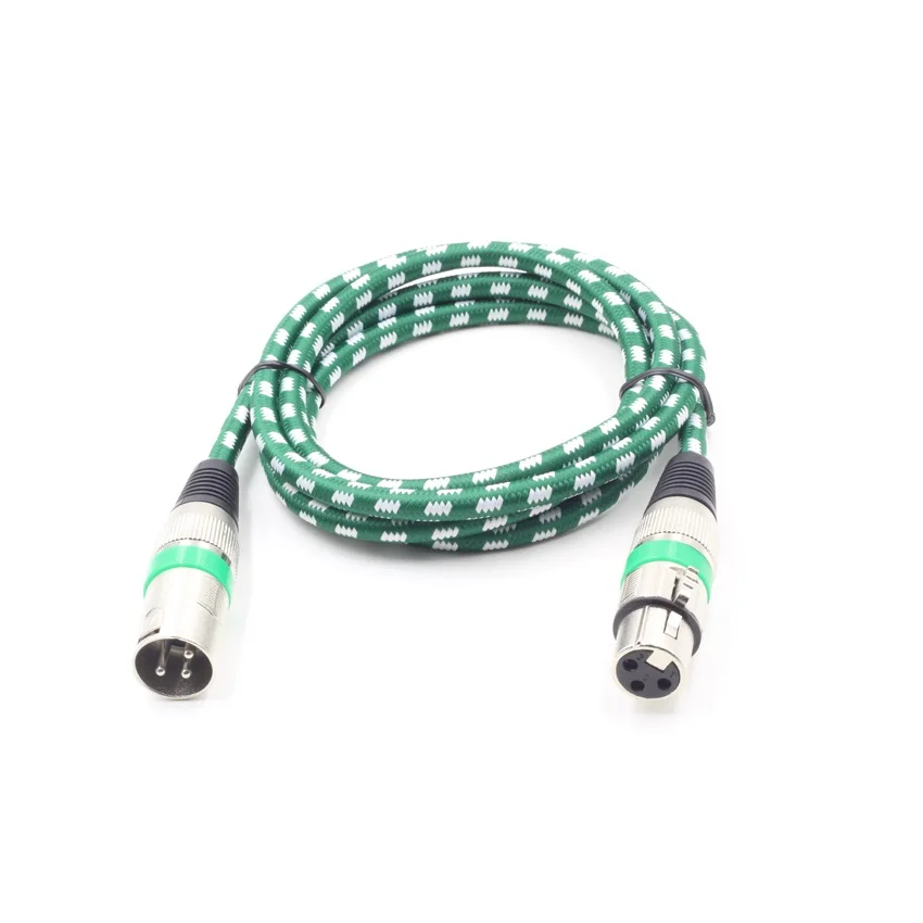 Cable de micrófono XLR de alta calidad, amplificador de mezclador macho a hembra, línea de Audio, personalización profesional - imagen 2