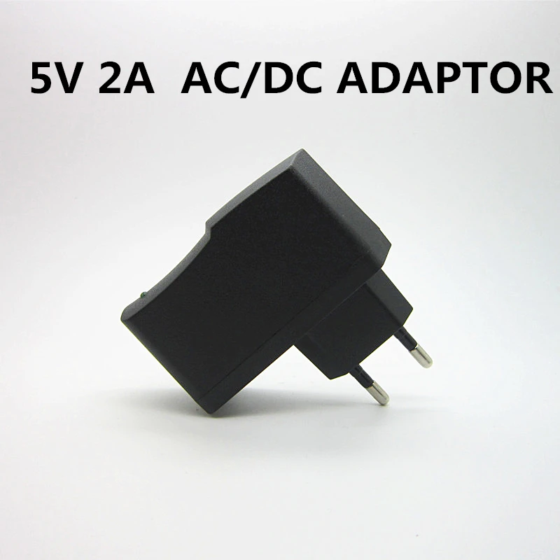 Fuente Alimentación AC/DC Adaptador Cargador 5V Voltios Luz LED Cultivo 100-240V DC 5V 2A 2000Ma 1 Unidad - imagen 5
