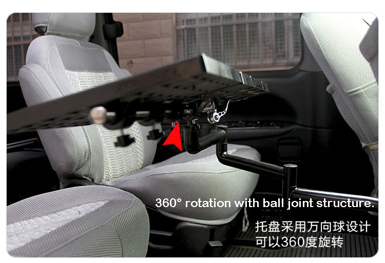 Alfombrilla de ratón integrada en el soporte