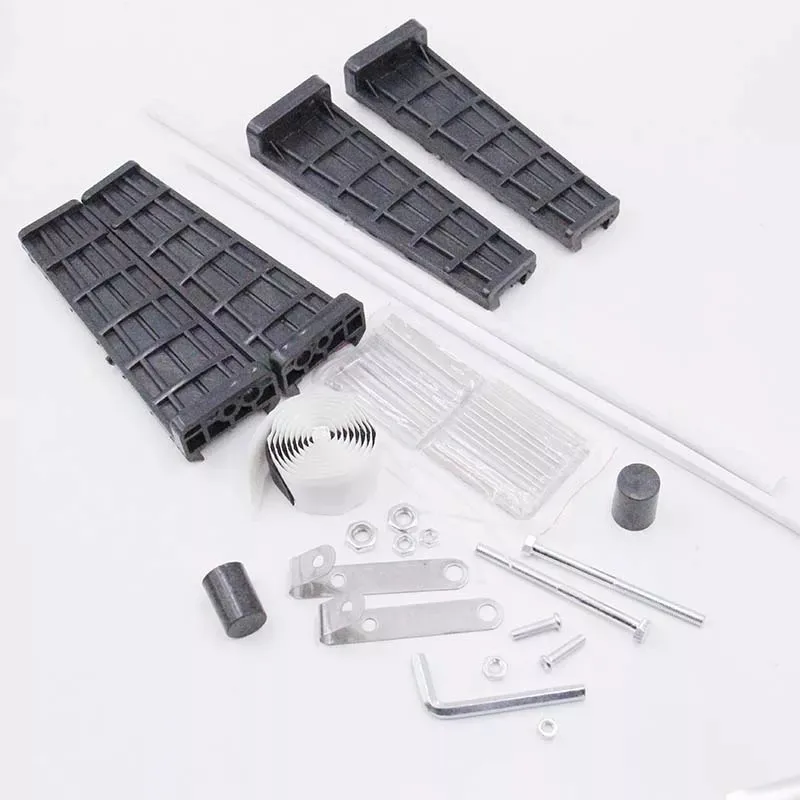 Caja de fibra óptica ABS/PC 24C 48C 72C 96C 144 núcleos 3 en 3 salidas 39*18,5*9 cm caja de distribución ftth impermeable negra ELINK - imagen 4