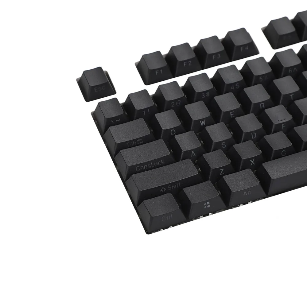 Teclas traslúcidas retroiluminadas para teclado mecánico MX Filco, negro, 108 teclas, perfil Cherry, PBT, doble disparo, brillo lateral - imagen 4