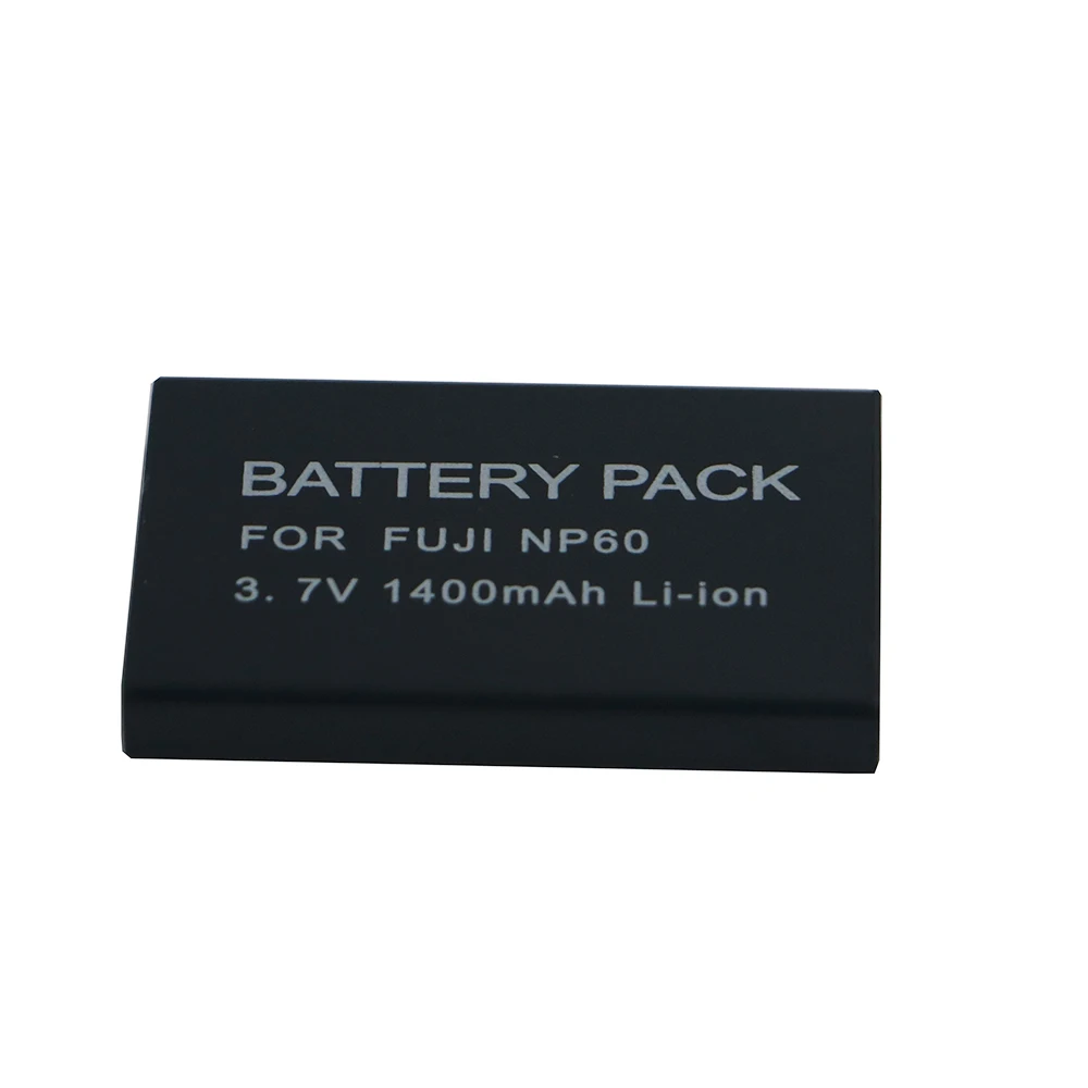 1400mAh NP-60 FNP60 NP60 SLB 1137 1037 CNP-30 K5000 D-Li2 Li-20B batería para Fujifilm F50I F501 F401 ZOOM F410 F601 F601Z - imagen 2