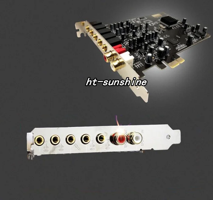 NATURE SOUND BLESSED PCI-E 5,1 tarjeta de sonido creativa SN0105 SB0105 PCIE 5,1 para XP WINDOWS 7/8/10 - imagen 3