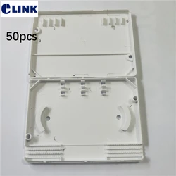 ELINK Caja de empalme fibra óptica 3x3 en ABS robusto antigolpes