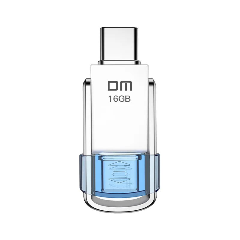Unidad Flash USB 3,0 de Metal, pendrive de alta velocidad tipo C de 128GB, OTG, DM, PD119