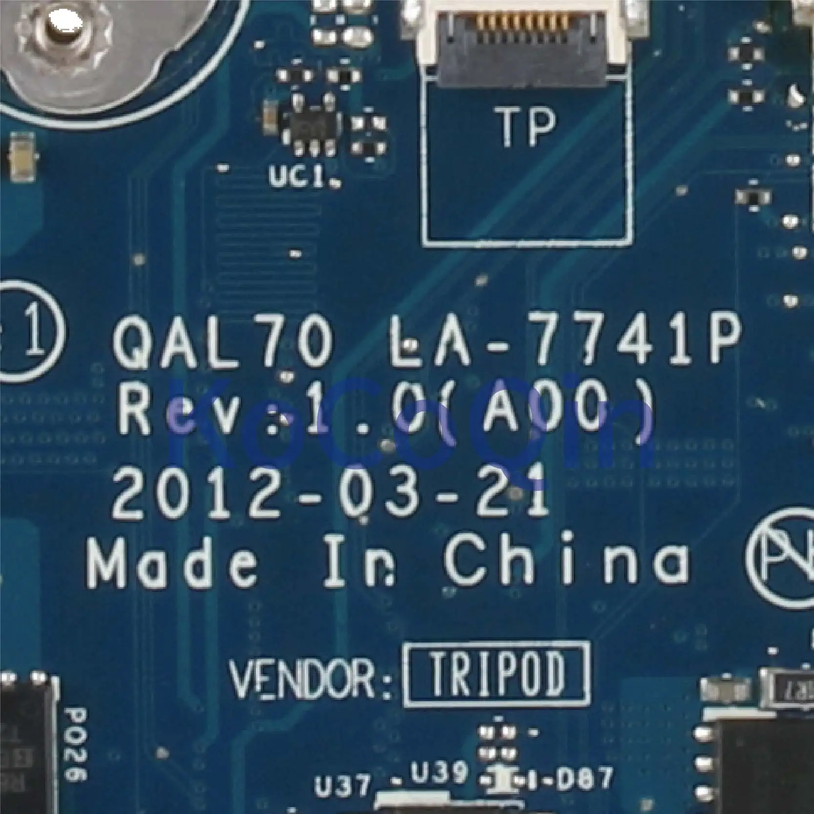 KoCoQin-placa base para portátil DELL Latitude, E6430S, E6330, I3-2350M, CN-0VVT4M, 0vt4m, QAL70, LA-7741P, SR0DQ - imagen 4