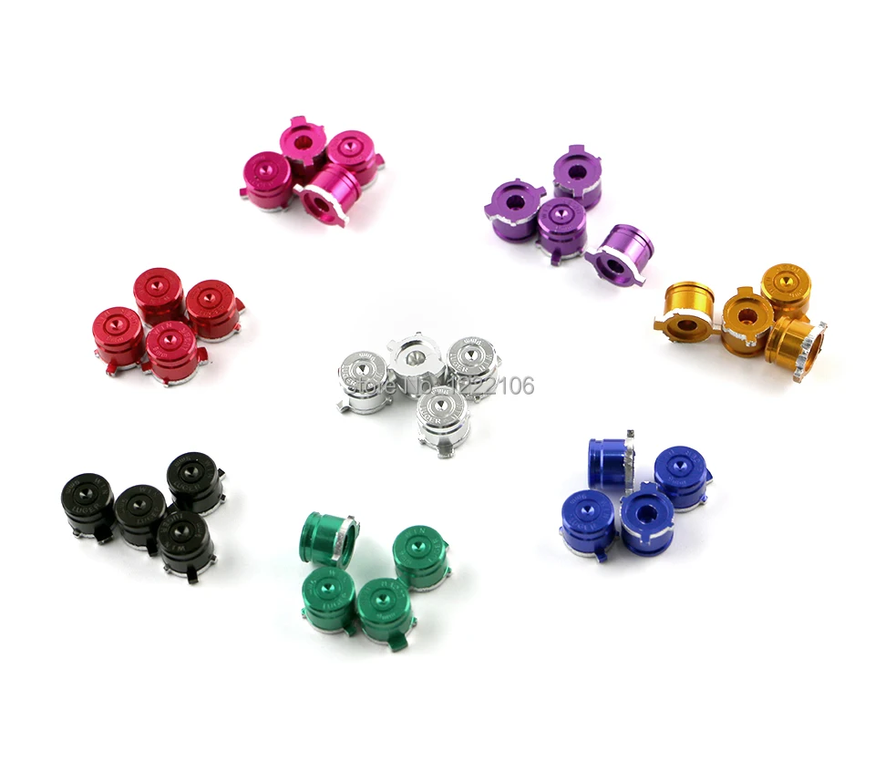 100 juegos de botones de bala de Metal universales tapa de palanca de mando para PS4 para Xbox ONE XBOXONE controlador módulo de palanca de mando analógica - imagen 5