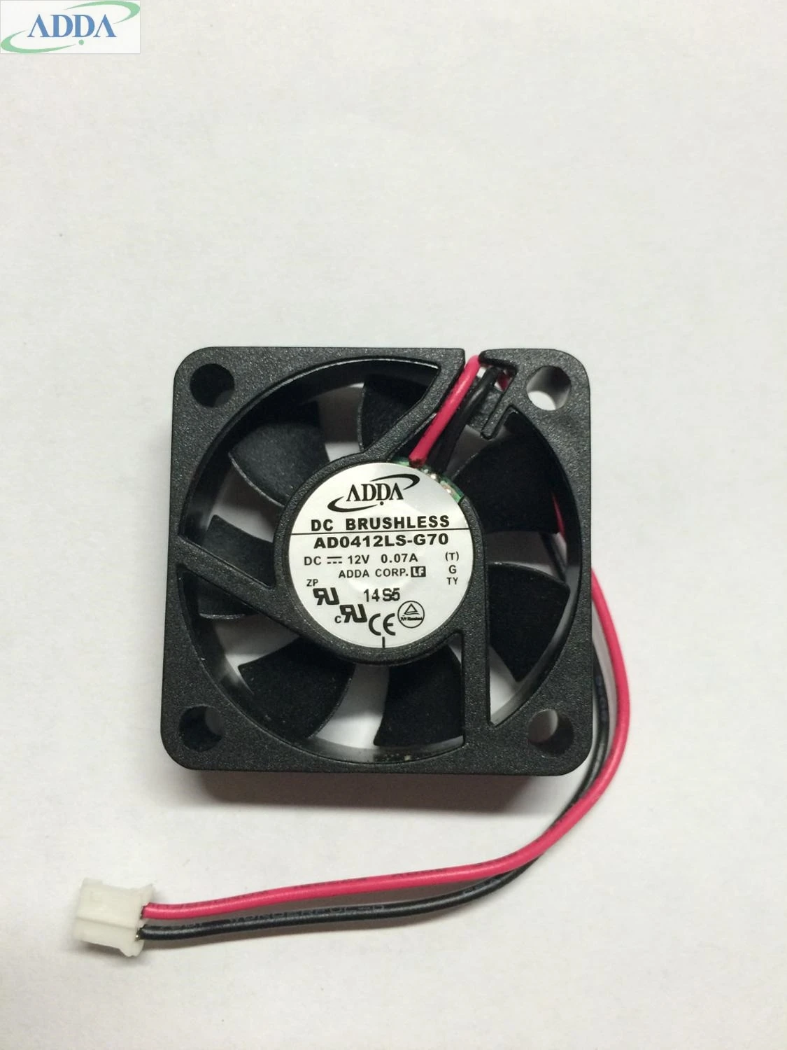 Ventilador de refrigeración silencioso, para ADDA AD0412LS-G70 4010 0.07A 4CM