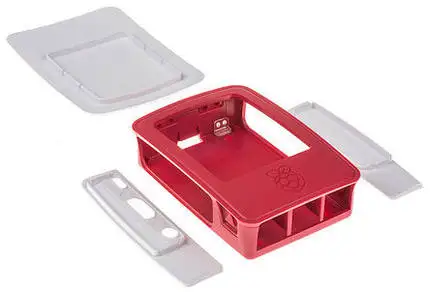 Funda protectora de plástico para Raspberry Pi 3, carcasa profesional de ABS oficial, solo para Raspberry Pi 3 Modelo B - imagen 4