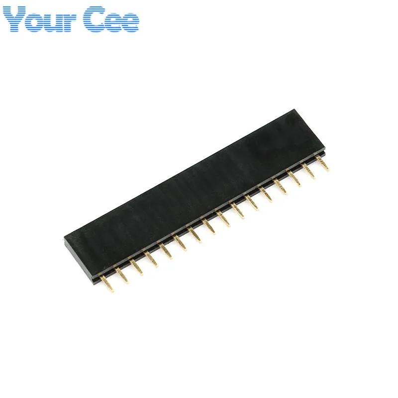 Cabezal de Pin hembra de una sola fila, toma LCD 2,54, 16P, 16 pines, 1602mm, 20 unidades - imagen 3