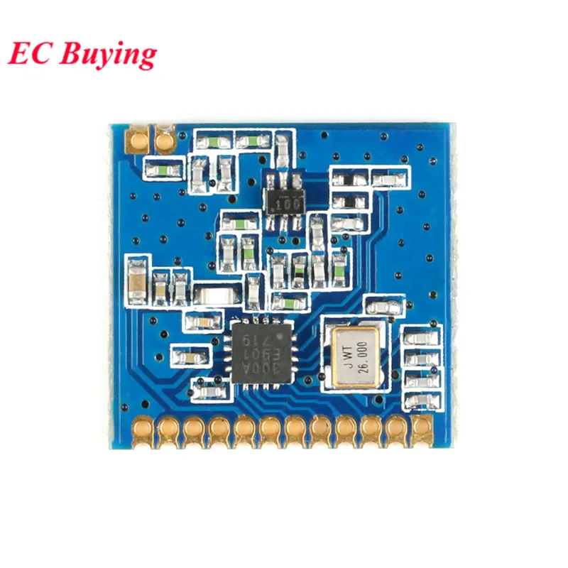 1-2 uds CMT2300A SI4438/SI4432 433MHz GFSK LoRa módulo transceptor inalámbrico transmisor RF receptor antena de resorte distancia 1000m - imagen 5