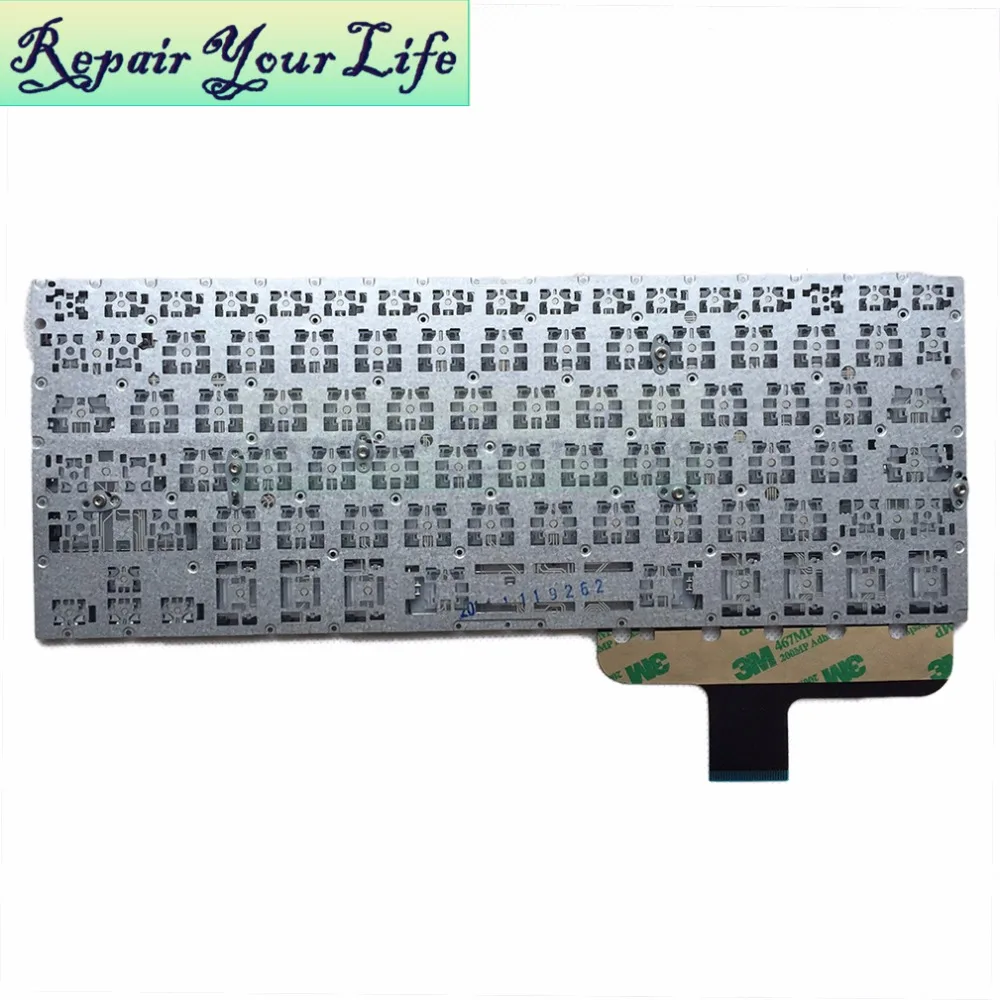 Teclado de ordenador portátil para Asus ZenBook, accesorio de interfaz de usuario US, inglés, UX301, UX301LA, UX301LA, DH71T, teclas azules, 0KNB0, 362AUI00, nuevo - imagen 5