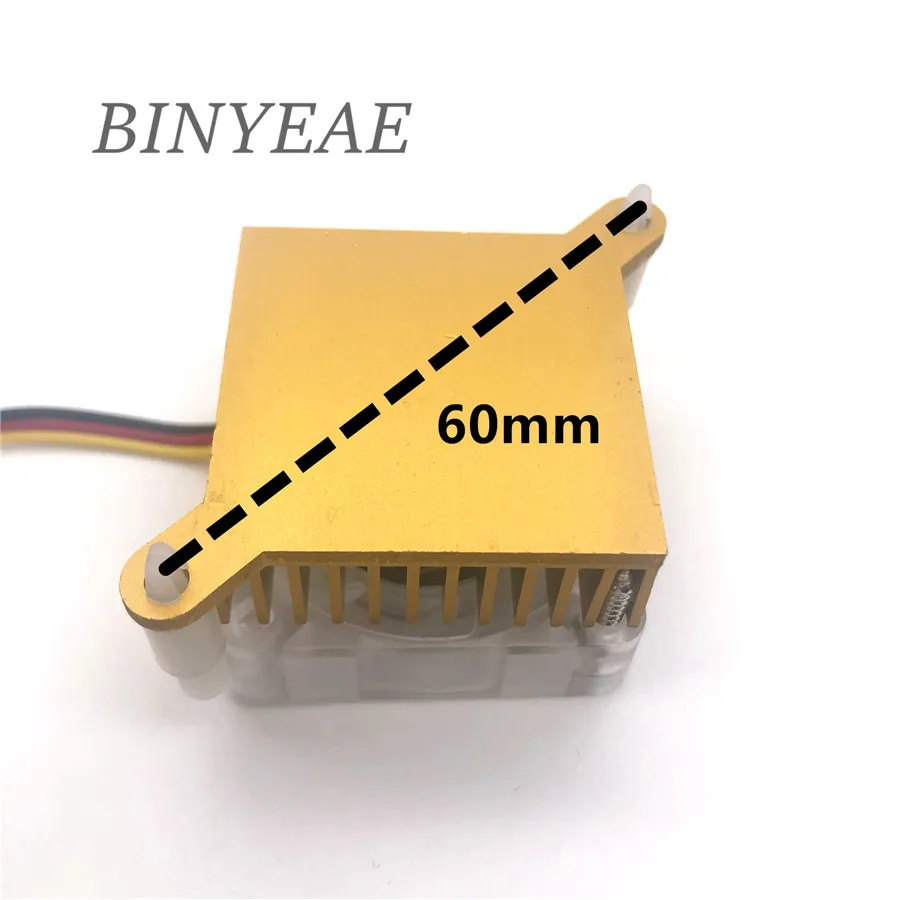 Ventilador de Tarjeta gráfica con disipador de calor, nuevo ventilador de tarjetas gráficas con refrigerador de 59, 60mm, Pitch-row, 2 pines, 3 pines, DC12V, 40mm, 40x40x25MM, 4010 - imagen 4