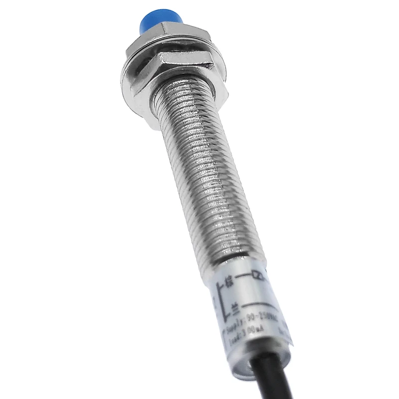 Sensor Inductivo LJ8A3 M8 – Detección 2mm – Salida PNP/NPN NO/NC