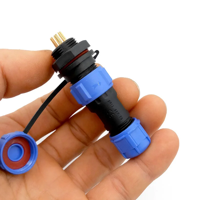 SP1310/1312 conector impermeable enchufe y enchufe 2 3 4 5 7 9Pin IP68 - imagen 4