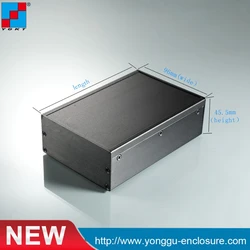 Carcasa Aluminio Extruido Proyectos Electrónicos DIY 96x45mm