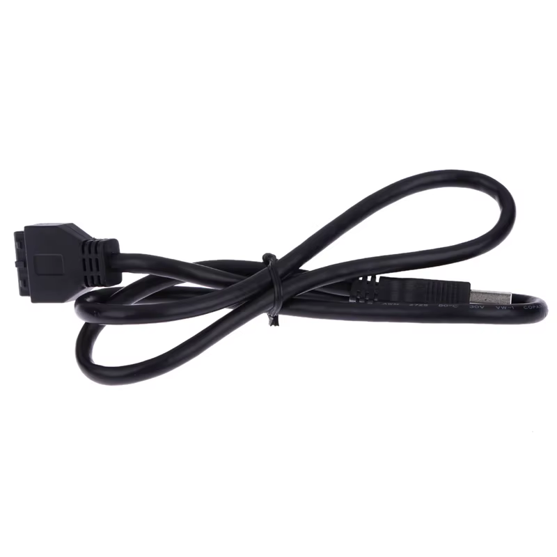 Hub USB 7 Puertos 5 Gbps – Panel Frontal PC 5,25" - imagen 4