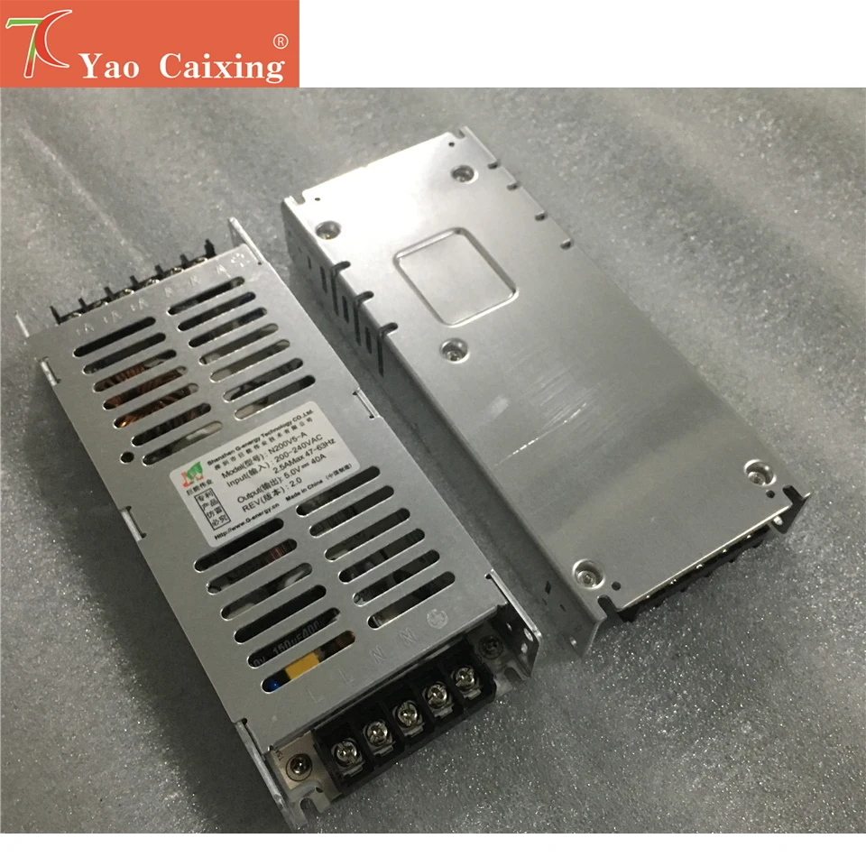 Fuente de alimentación con interruptor de 220v-5v40a200w, control de fuente de alimentación G-energy p2 p2.5 p3 p4 p5 p6 p8 p10 rgb, pantalla de panel led de matriz de puntos - imagen 2