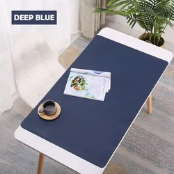 Alfombrilla Ratón Gamer Cuero PU Impermeable Antideslizante