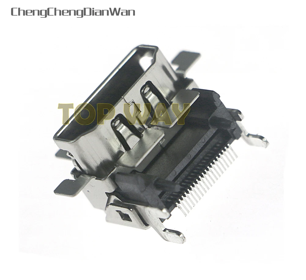 Conector de interfaz de puerto compatible con HDMI, conector Original para xboxone SLIM para XBOX ONE S, 2 uds.