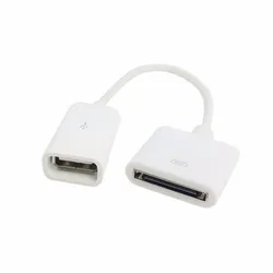 Cable Adaptador USB 30 Pines iPhone 4 / 4S – Datos y Sincronización