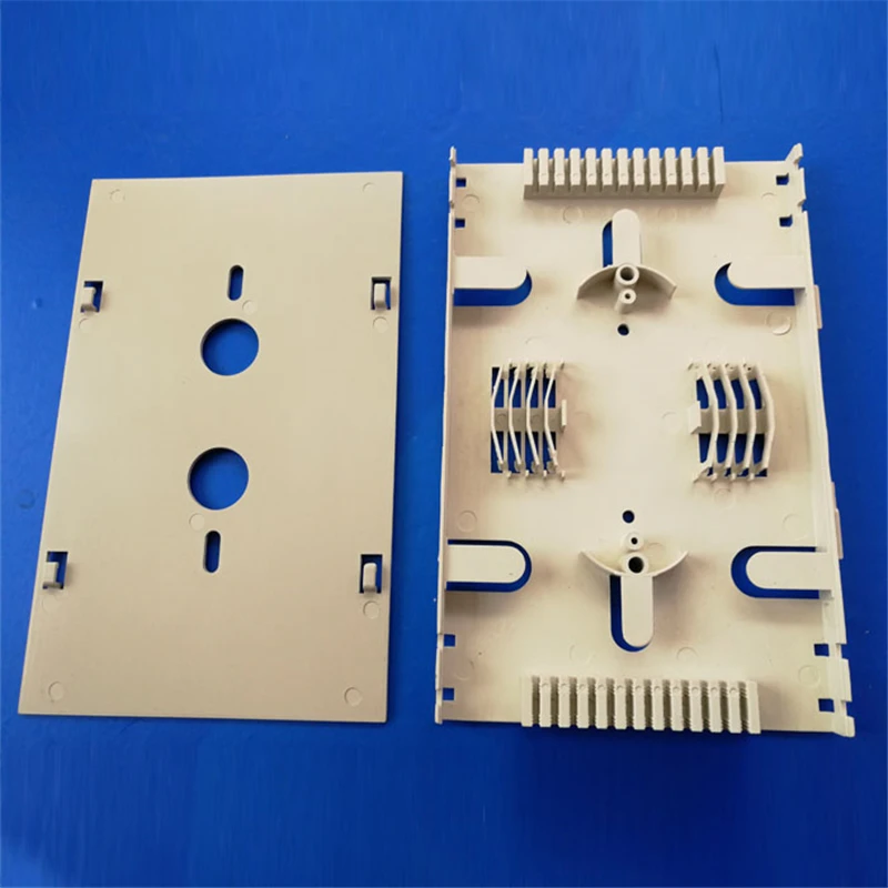 Bandeja de empalme de fibra de 12 núcleos para cable de caída ftth, bandeja de empalme de cassette de plástico óptico ftth de alta calidad, Ventas de Fábrica ELINK, 20 piezas - imagen 2