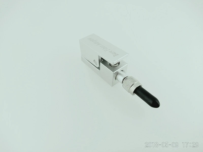 Adaptador de fibra desnuda SMA905 126um 128um 140um 200um 230um 450um metal plateado cuadrado SMA905 UPC acoplador ftth de fibra óptica desnuda 1 ud.