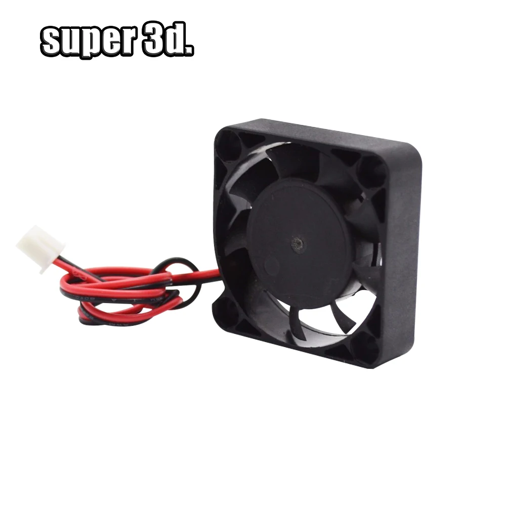 1 Uds 4010 ventilador de refrigeración radiador 40x40x10mm DC 5/12/24V cable 30/100cm piezas de impresora 3D para Reprap Ender 3 cr10 j-head hotend - imagen 2