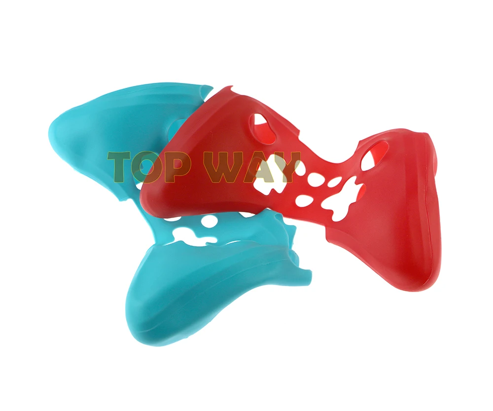 20 piezas funda protectora de goma de silicona para mando WIIU WII U pro