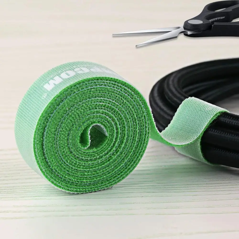 Organizador de Cables Nailon con Ganchos – 5 Rollos Resistentes - imagen 3