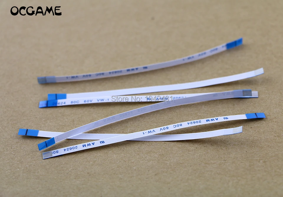 20 piezas-cable de alimentación de 6 pines para consola PS3 slim 3000 3K, interruptor de encendido y apagado