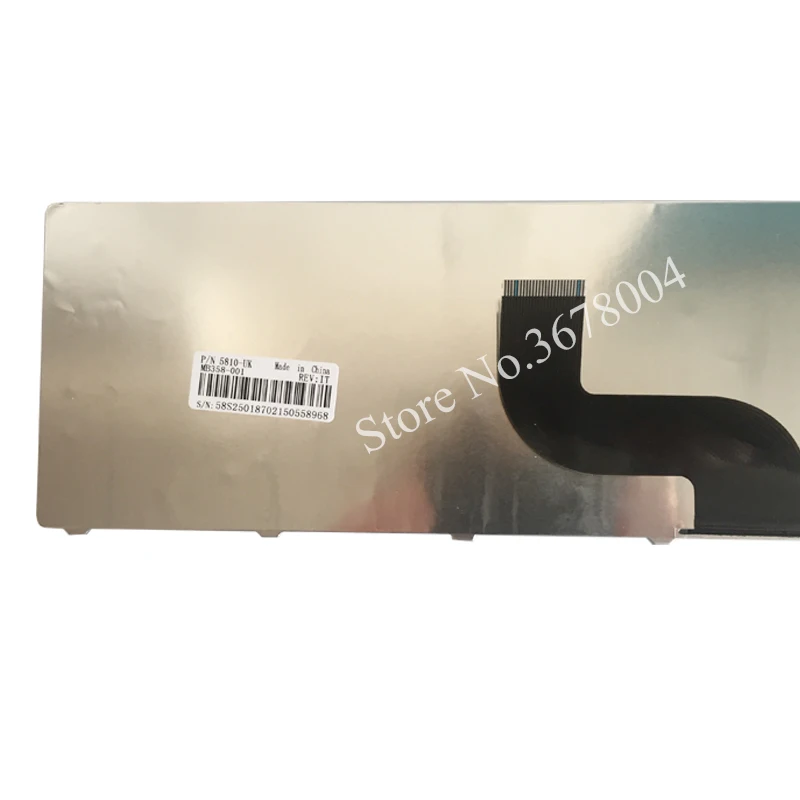 Teclado para portátil Acer Aspire 7735G, 7735Z, 7735ZG, G730Z, G730ZG, 5253, 5333, 5340, 5349, 5360, 5733, 5733Z, 7751G, portugués, PO - imagen 5