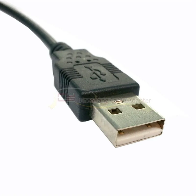 Mini USB 2,0 tipo B, Cable de datos macho de 5 pines, ángulo de 90 grados a USB macho, 0,5 m - imagen 4