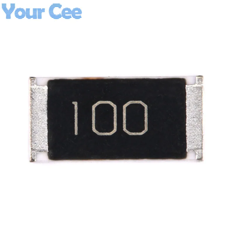 100 uds/20 piezas Uds 10ohm 2512 resistencia de Chip SMD 10 ohm 10R 100 1W 5% resistencia componente electrónico pasivo - imagen 3