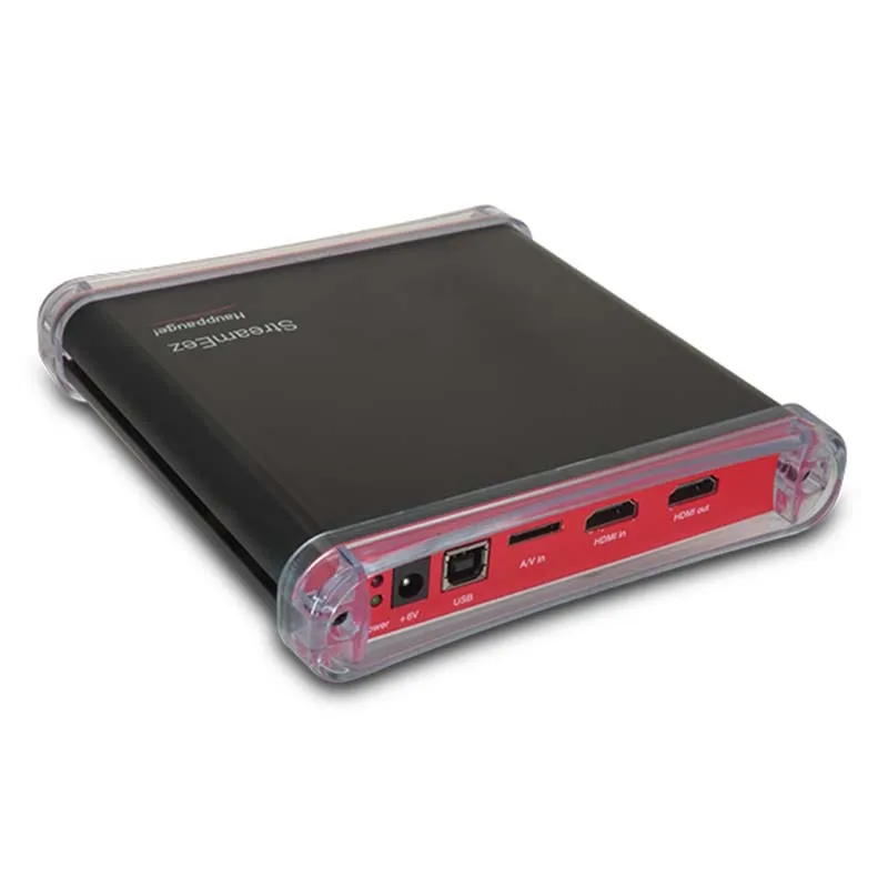 Hauppauge StreamEez Pro OBS Componente HDMI CVBS SVideo Caja de captura de vídeo Codificador H.264 Transmisión en vivo