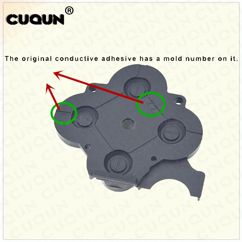 Almohadilla de goma de botón funcional Original para PSP 2000/3000, teclado de botón derecho para PSP2000/3000 - imagen 2