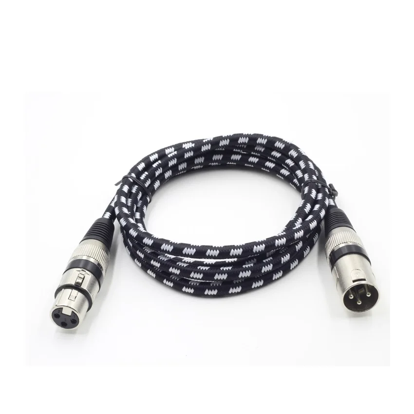 Cable de micrófono XLR de alta calidad, amplificador de mezclador macho a hembra, línea de Audio, personalización profesional - imagen 3