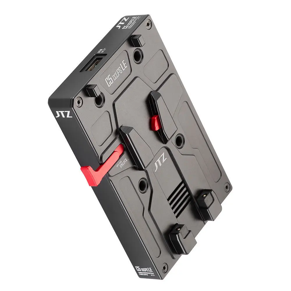 JTZ DP30 C5 CCUPS LE fuente de alimentación de batería con montaje en V + Cable CC para GH3 GH4 GH5 DSLR placa de batería BP ininterrumpida DSLR Rig CCUPS - imagen 4