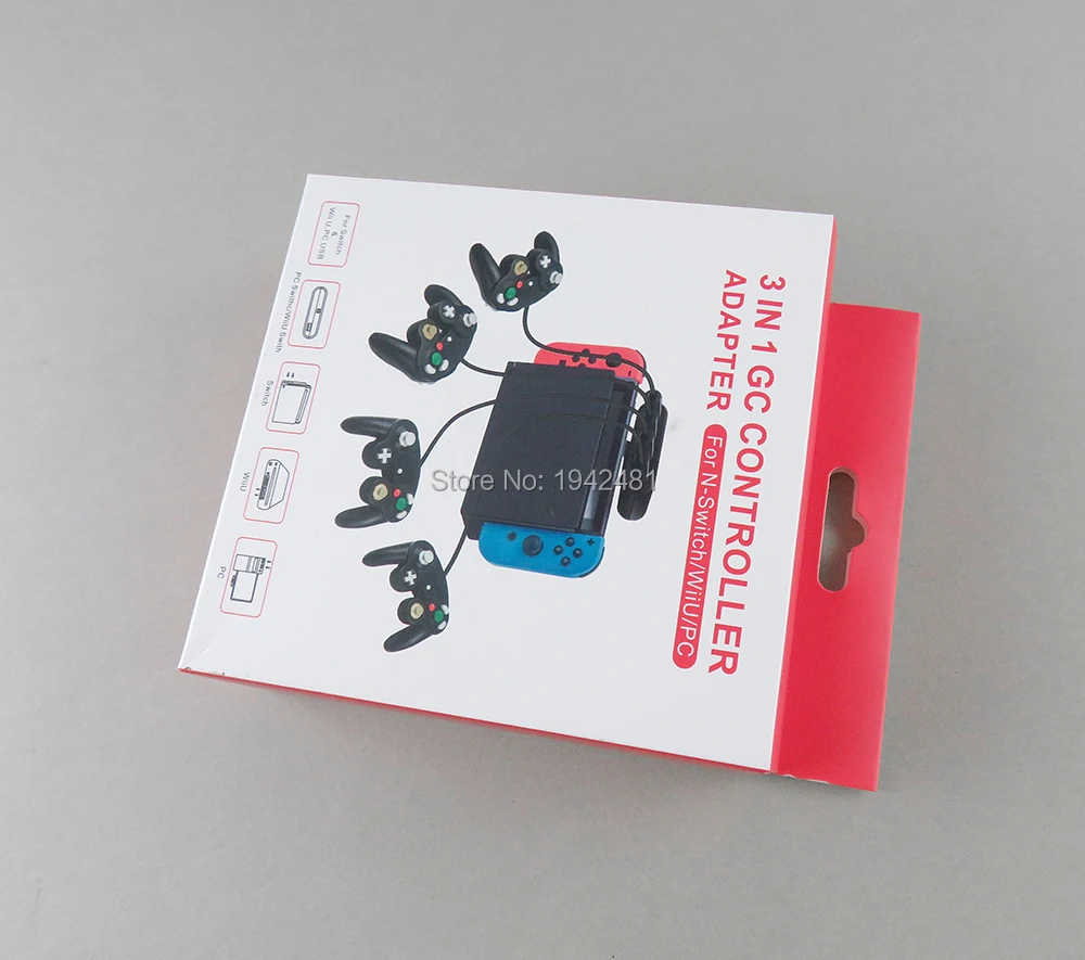 1 unidad de adaptador convertidor de puertas para controladores USB para Nintendo GameCube GC Wii U PC NGC para Kit de accesorios de PC - imagen 2