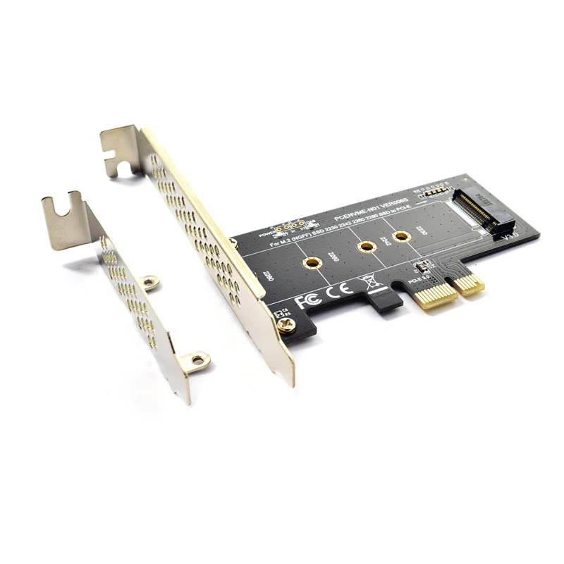 Adaptador PCIE a M2 PCI Express 3,0x1 A NVME SSD M2 PCIE Raiser, compatible con 2230, 2242, 2260, 2280 M.2 SSD - imagen 5