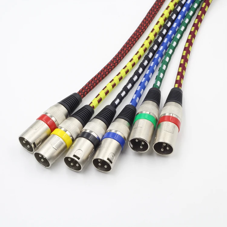 Cable de micrófono XLR de alta calidad, amplificador de mezclador macho a hembra, línea de Audio, personalización profesional - imagen 5