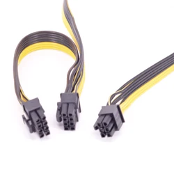 Cable PCIe 6 pines a 8 pines Dual 6+2 pines GPU