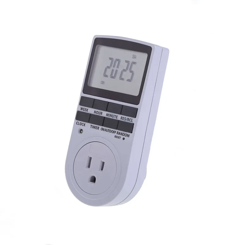 Temporizador Digital Enchufe Programable 220V – Cocina 24h
