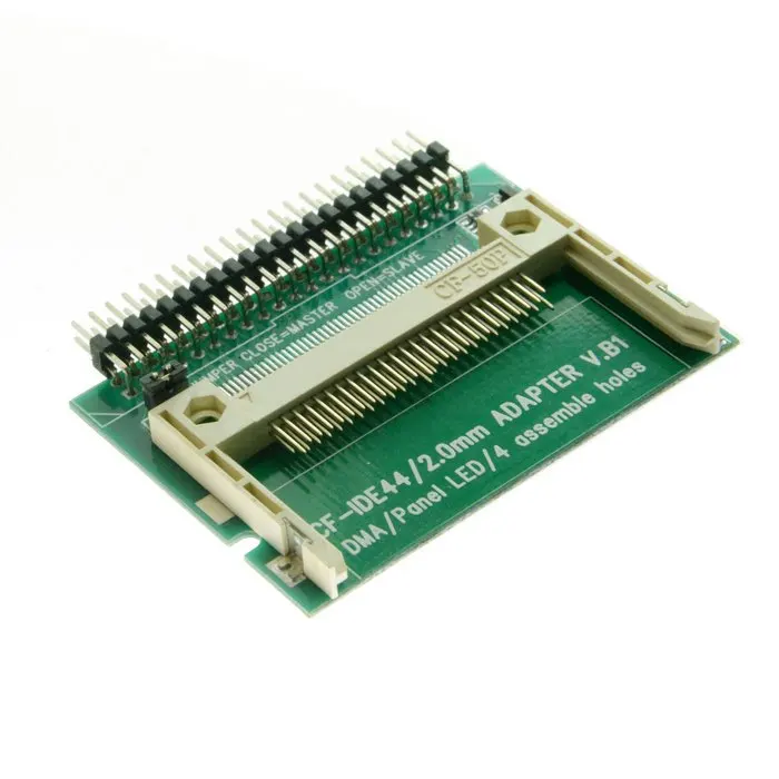 CF Compact Flash Merory Card a Laptop 2,5 "44 pines macho IDE Disco Duro HDD SSD adaptador - imagen 3