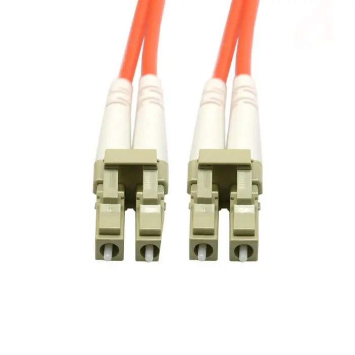 Cable de conexión de fibra Dual LC a LC, Cable de puente MM, multimodo óptico dúplex para Red de 1m, 3m, 5m, 10m, 20m, 10 pies, 16 pies, 33 pies, 66 pies - imagen 4